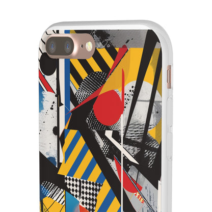 Vibrant Canvas: Cool Abstract Flexi Case