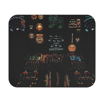 Cockpit Command: Aviation Mouse Pad