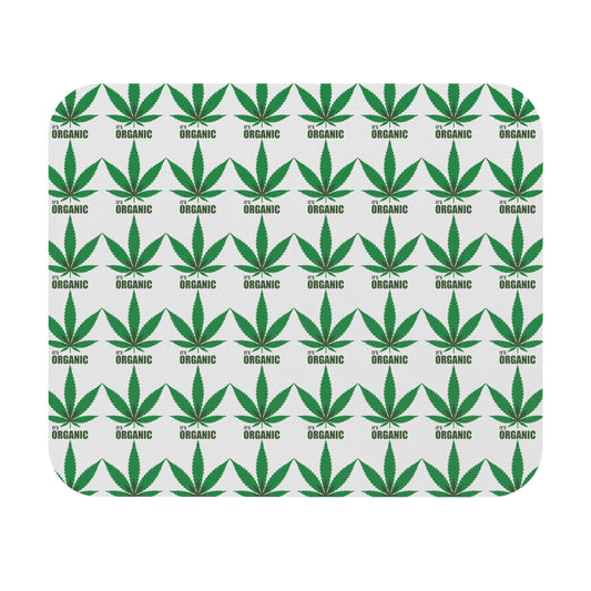 Herbal Haven: Weed-Inspired Mouse Pad