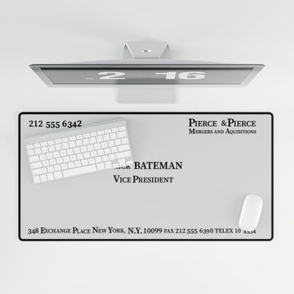 American Psycho Patrick Bateman Desk Mat