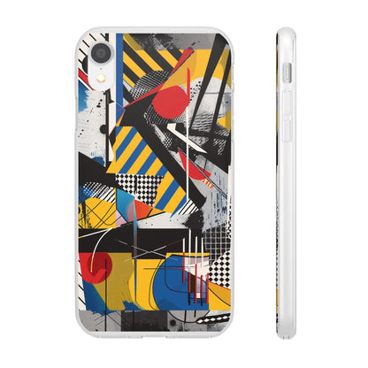 Vibrant Canvas: Cool Abstract Flexi Case